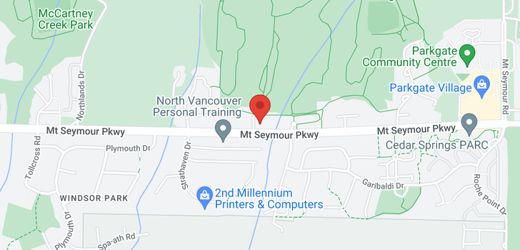 map of 3250 MT SEYMOUR PARKWAY